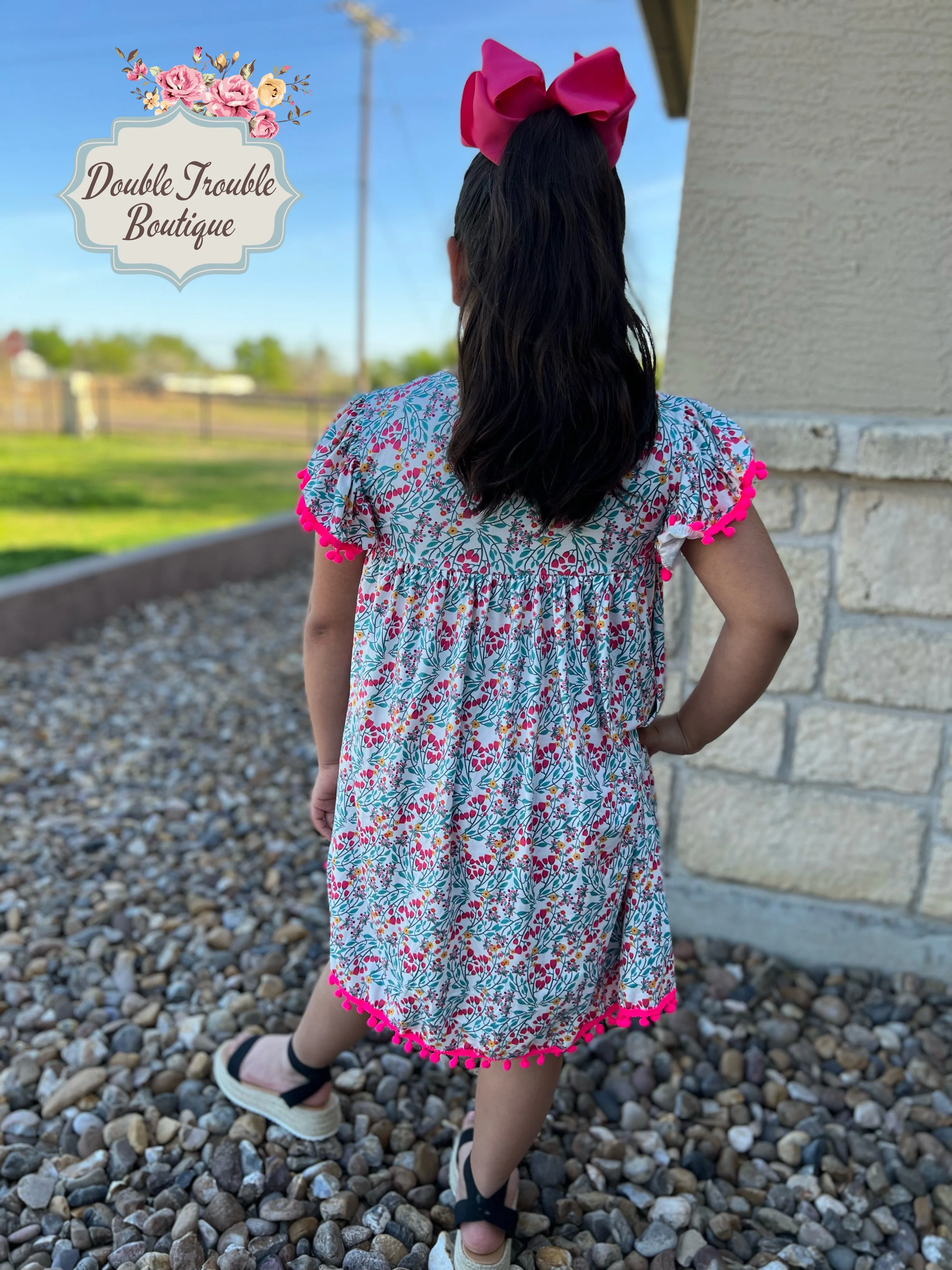 Cabana Floral Dress - Image 3