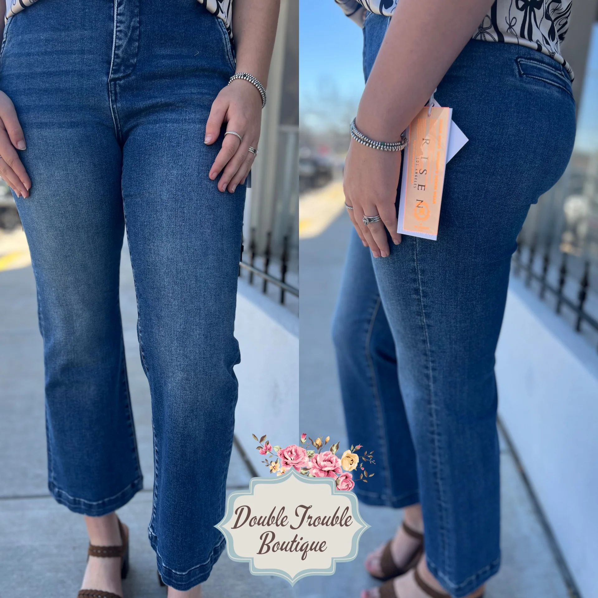 RODEO RISEN ANKLE TROUSERS - Image 4